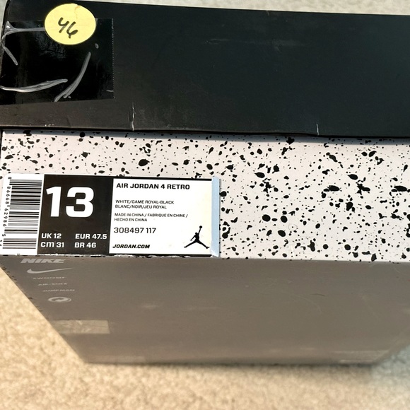 Nike Air Jordan Retro 4’s - Picture 5 of 7